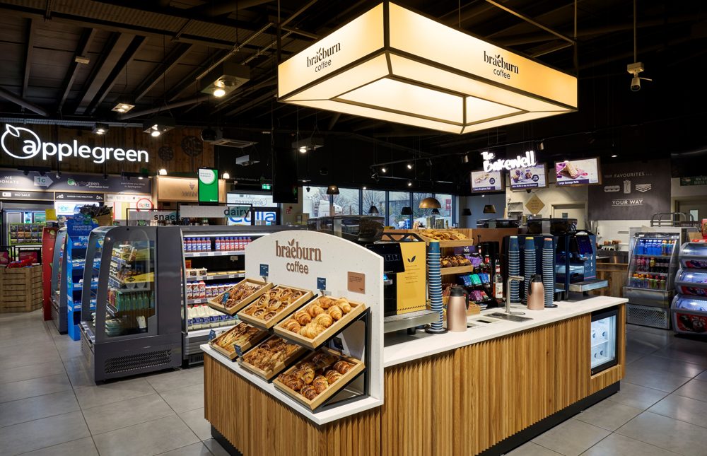 Retail forecourt