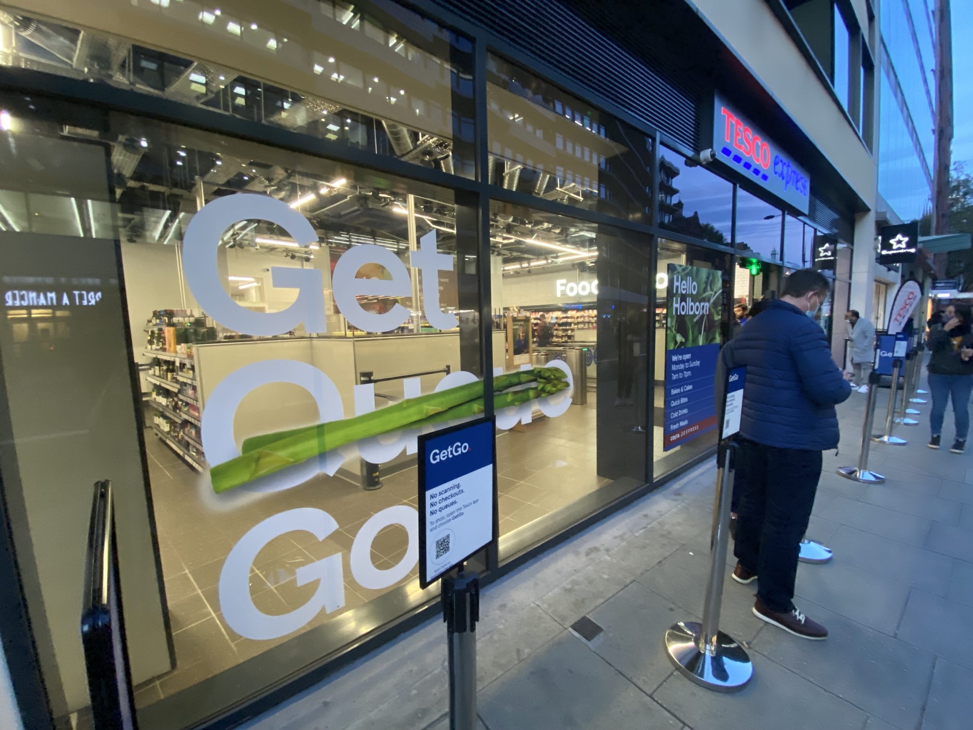 A Tesco GetGo trial store
